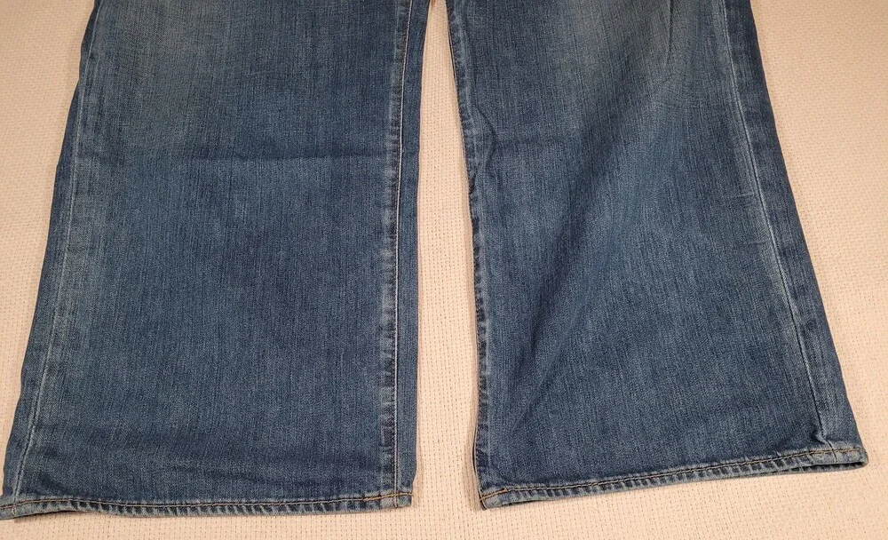 Polo Jeans Company Jeans Mens 46x30(44/29) Blue Ashmore OG Straight Leg RL Denim